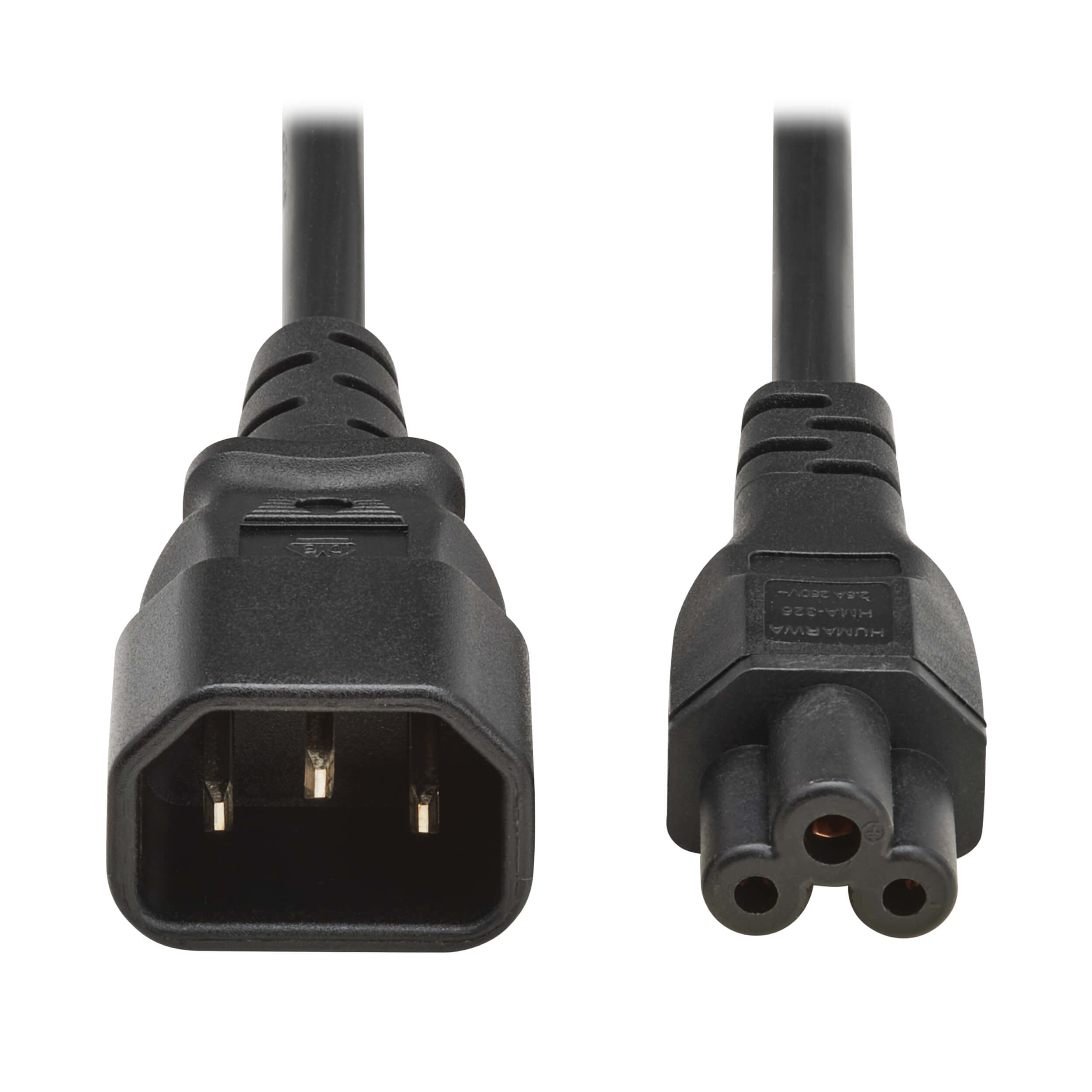 Eaton Netzkabel, IEC C14 auf IEC C5, H05VV-F, 2,5 A, 2 m