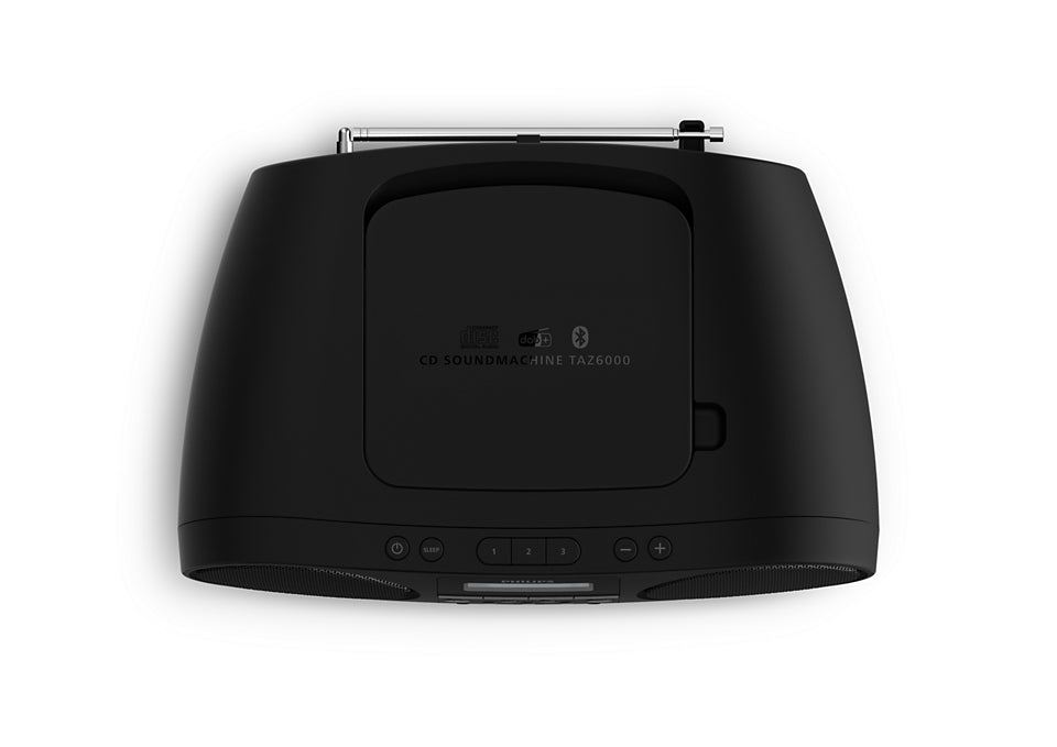Philips TAZ6000/10 – DAB-/Internetradio – Portabel – UKW, Akkubetrieb – Schwarz