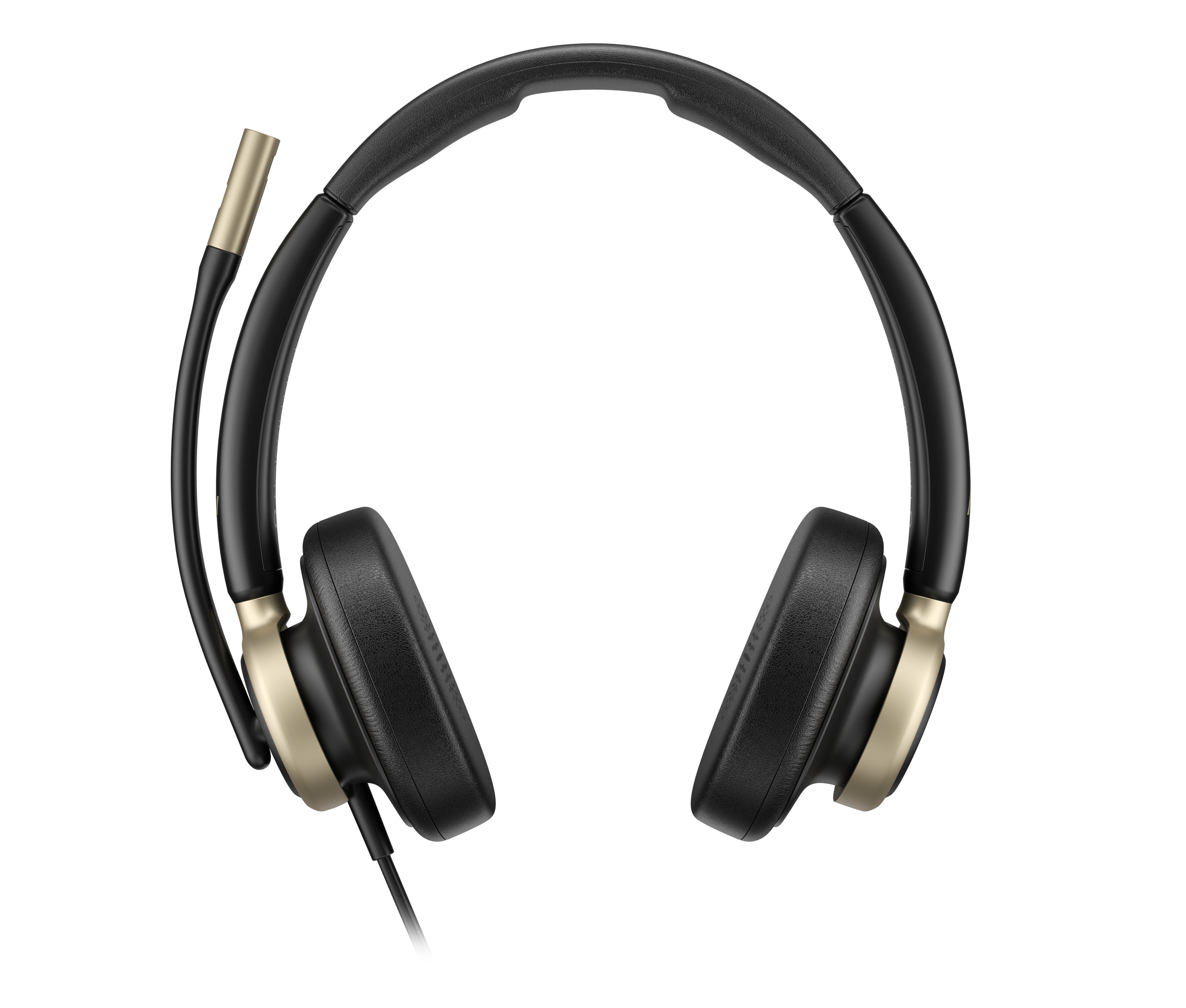 HP Poly Mission 825 Office-Headset – Stereo, Kabel (USB-C), ANC, Schwarz