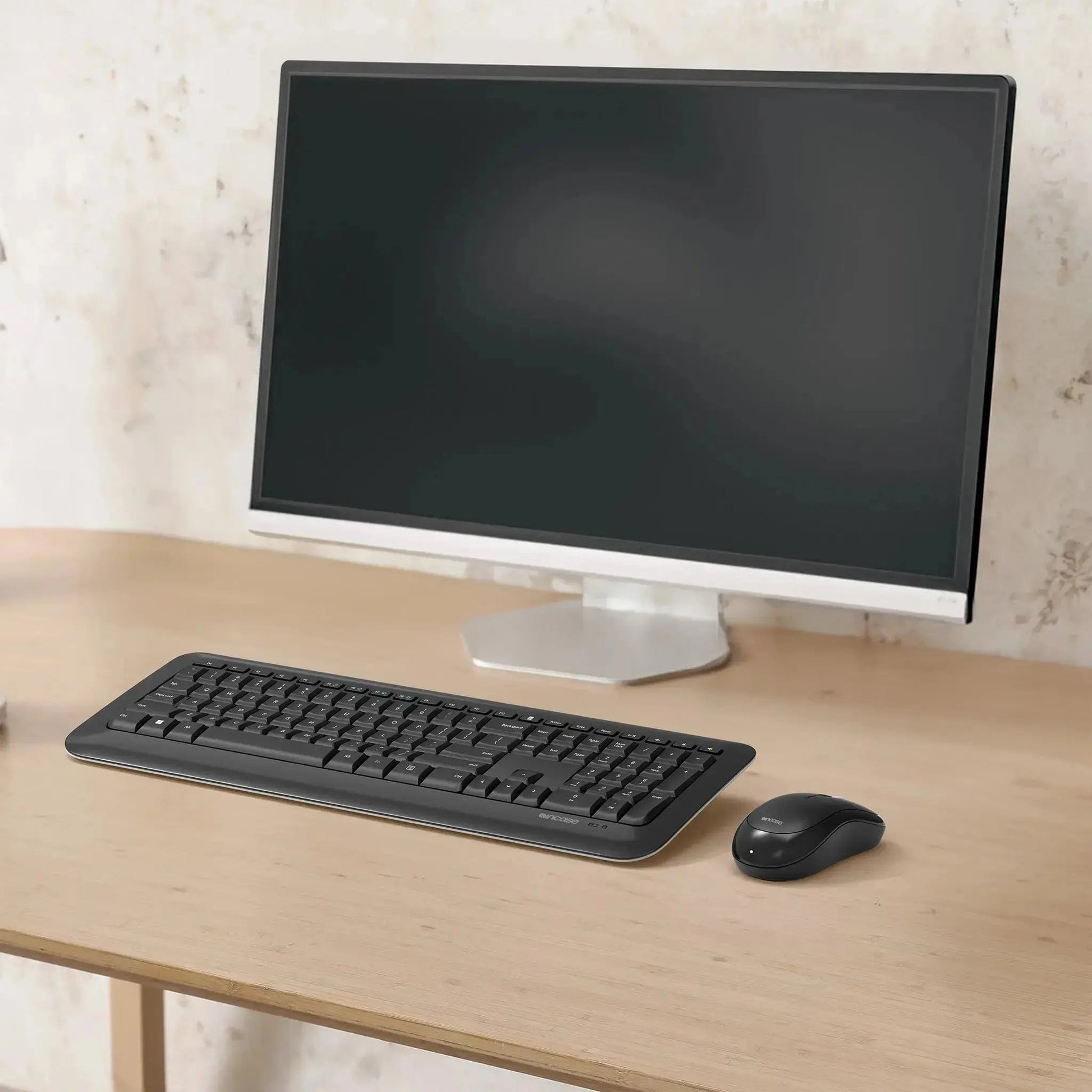 Incase Wireless Desktop 850 – Tastatur- und Maus-Set – 2,4 GHz – QWERTZ (DE) – Schwarz
