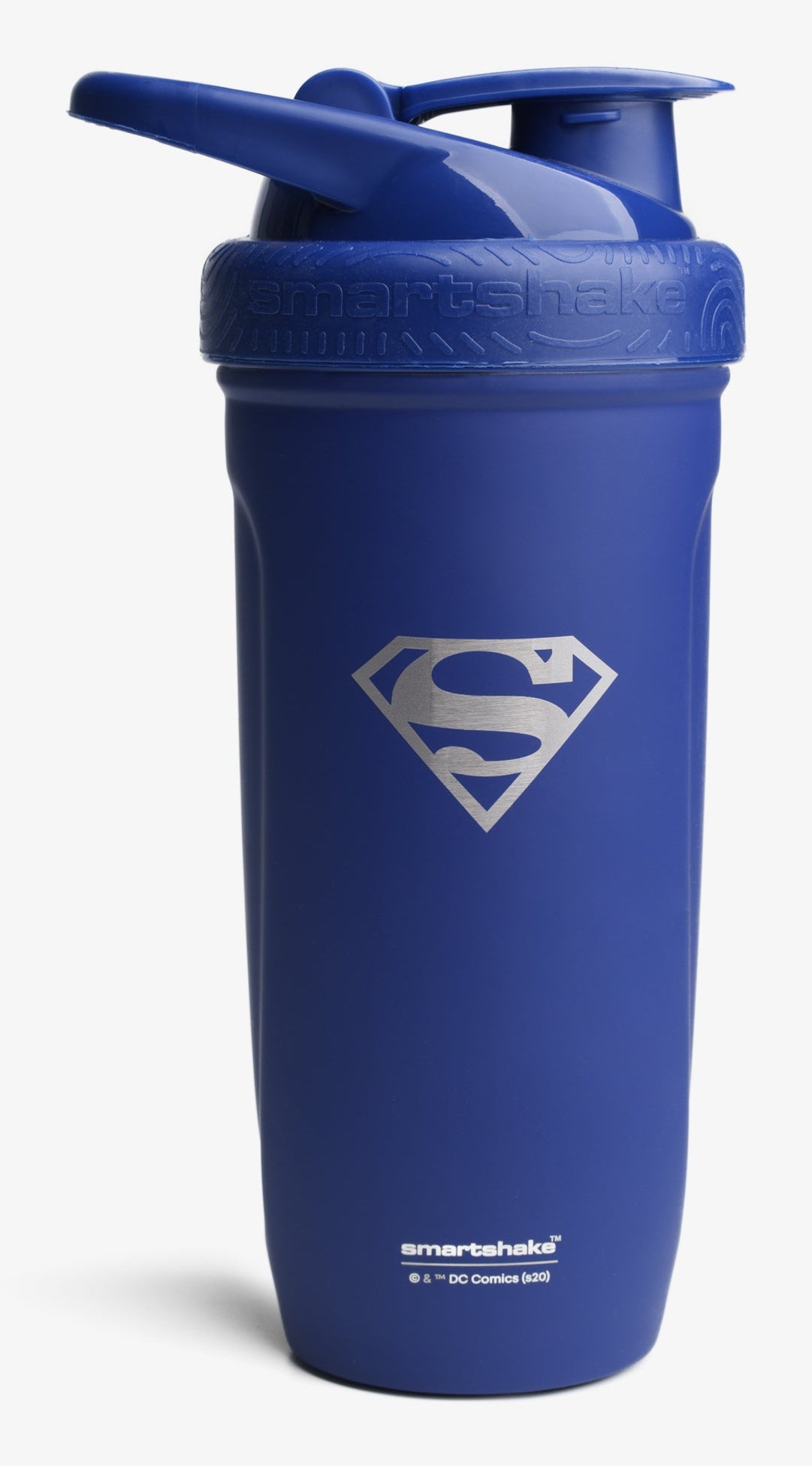 Smartshake Reforce Trinkflasche 900 ml – Edelstahl, Sportdeckel, Blau