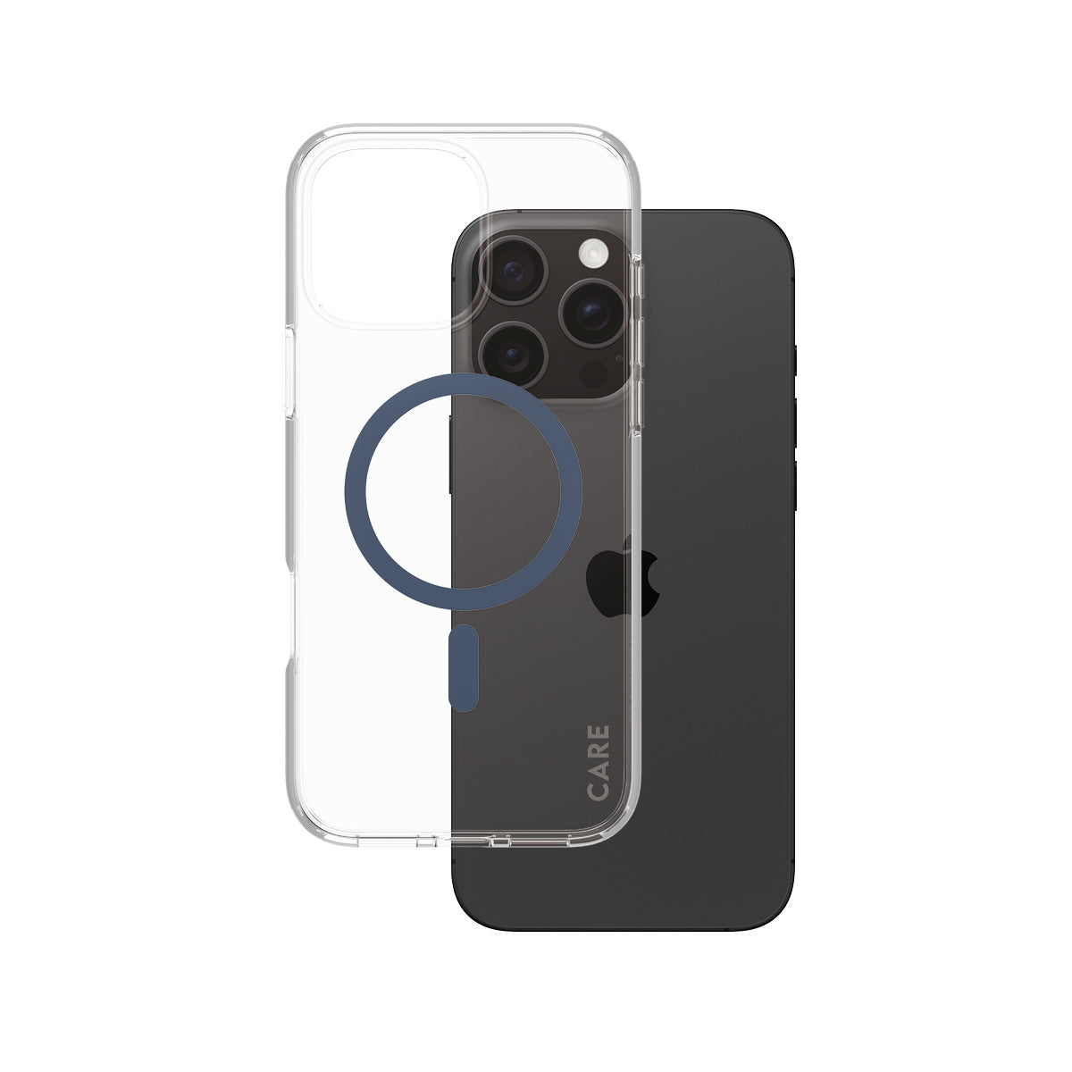 PanzerGlass Backcover Flagship – für Apple iPhone 16 Pro Max – blau – MagSafe-kompatibel, stossgeschützt