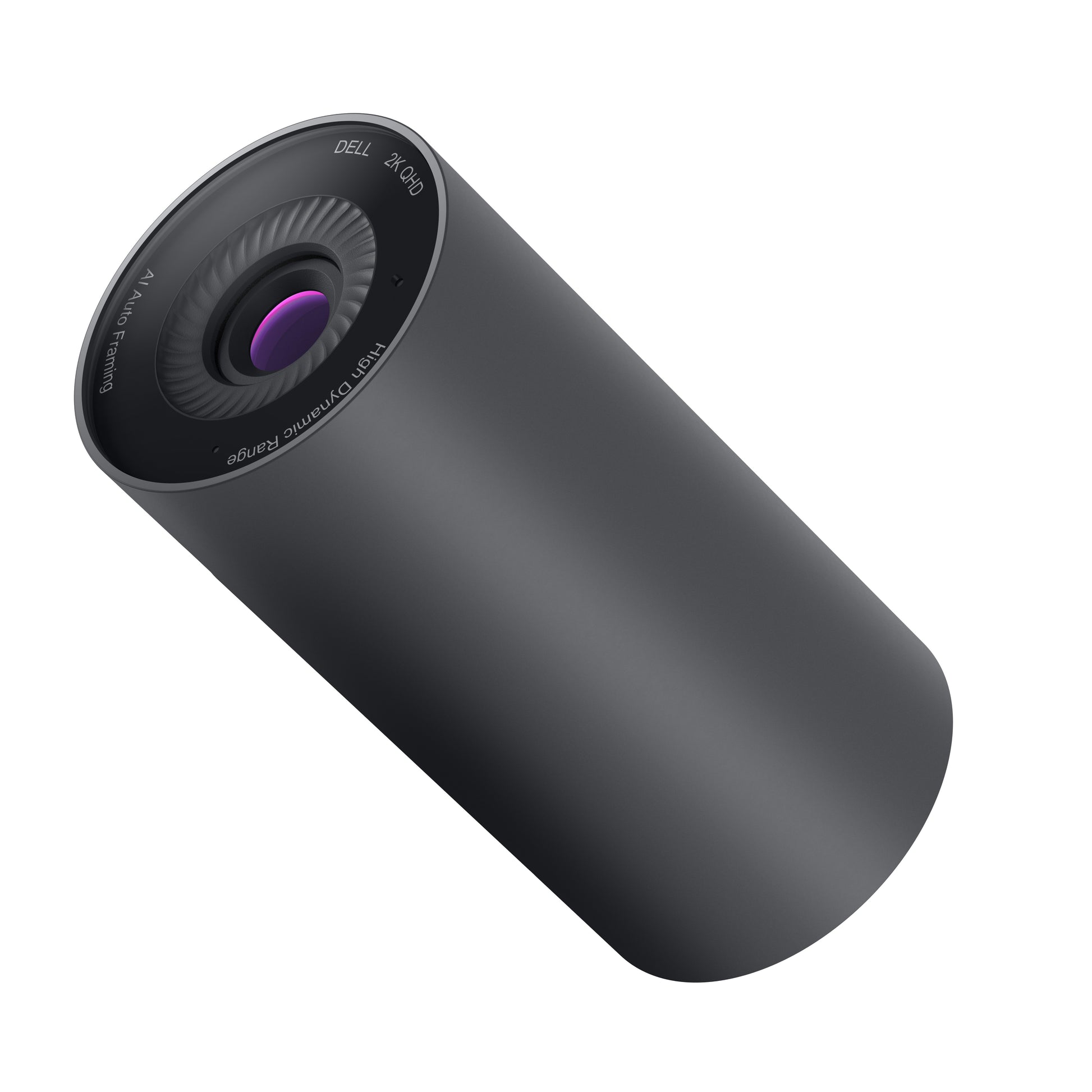 Dell Pro Webcam WB5023 – Webcam für Windows 10/11, macOS 11–13 – 2K QHD, bis 60 fps, USB‑A, Schwarz