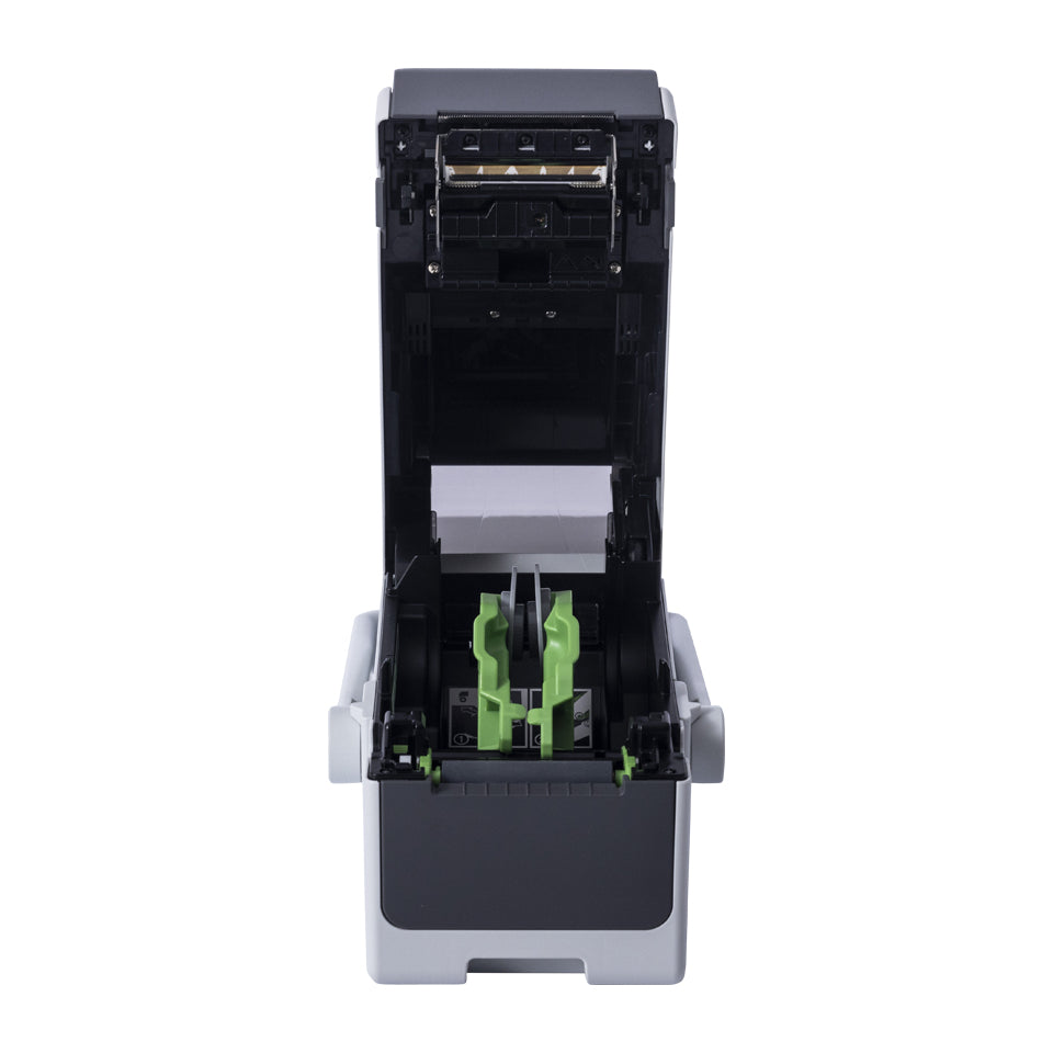 Brother Etikettendrucker für Etiketten bis 50,8 mm, Akku-Option, LCD-Display, USB, LAN, 300 dpi