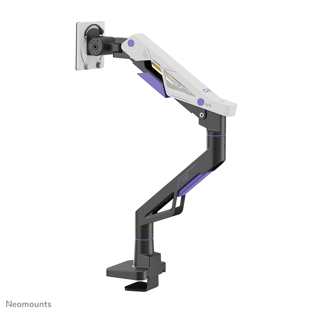 Neomounts DS70-256BL1 – Monitorarm – bis 57", 30 kg, Gasfeder, Präzisionsneigung, 180°-Stopp, schwarz
