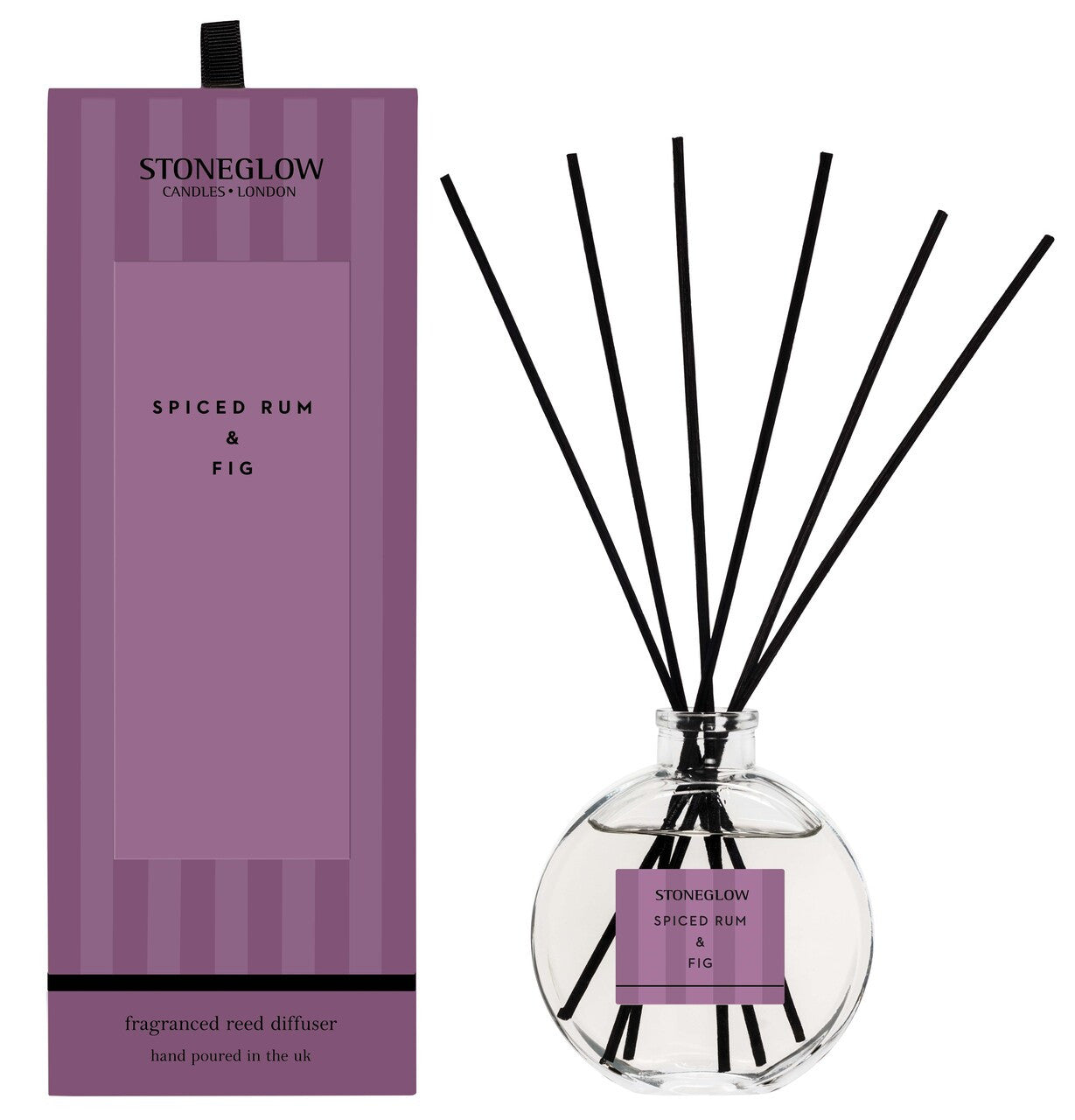 Stoneglow Duftstäbchen Ahorn – Violett, 120 ml