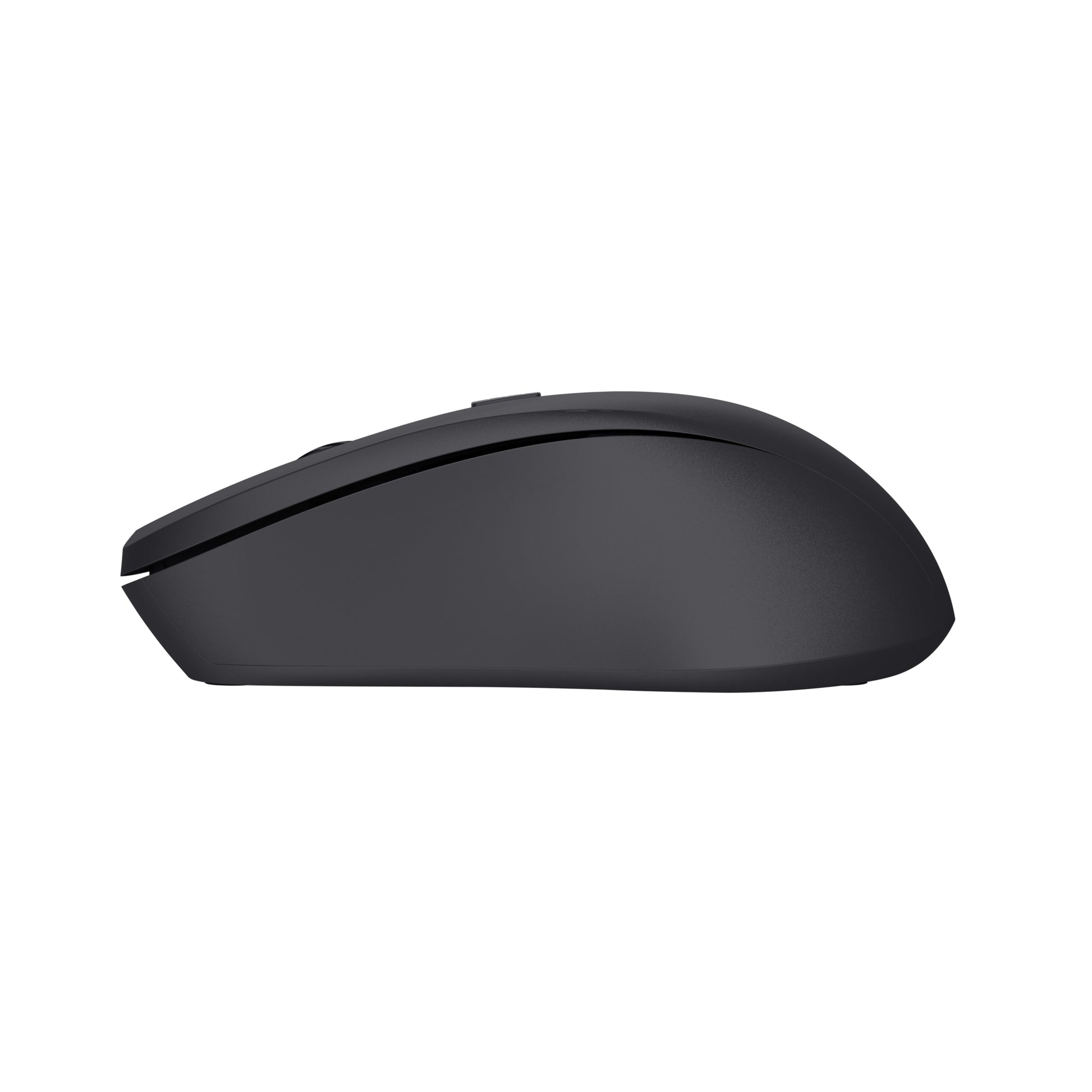 Trust Mydo Silent – Maus – Kabellos (2,4 GHz), 1800 DPI, beidhändig, Schwarz