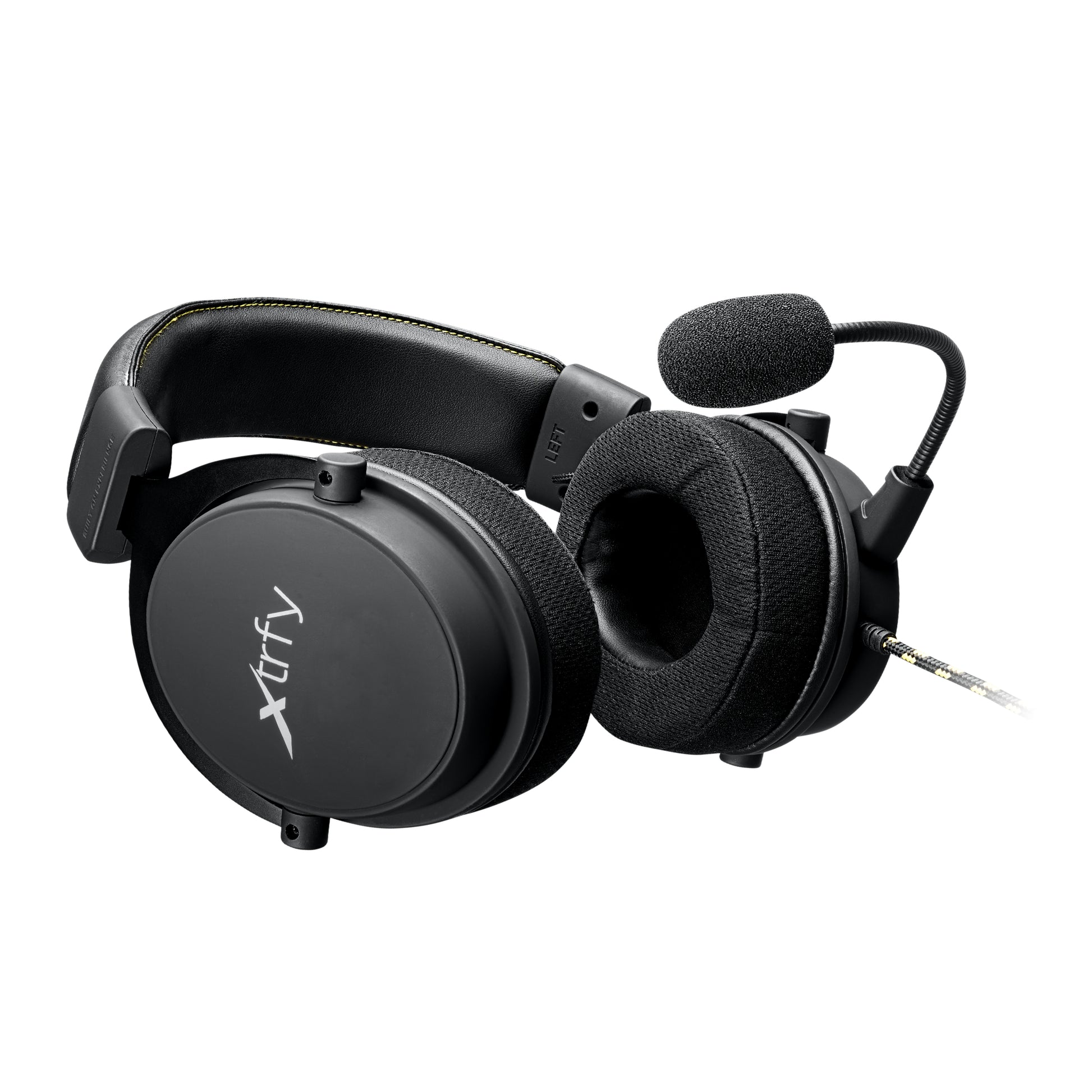 CHERRY XTRFY H2 Office-Headset – Over-Ear, Stereo, Kabel, 3,5 mm Klinke, Schwarz