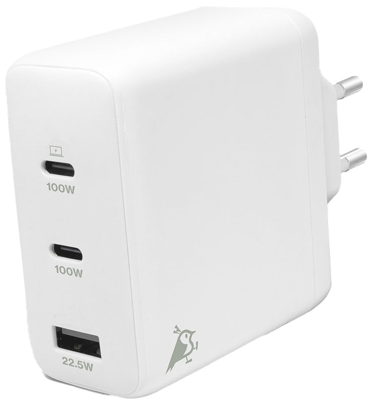 Aqiila UCB-C W4 USB-Ladegerät 120 W – USB-C×2, USB-A×1 – PD, PPS, GaN