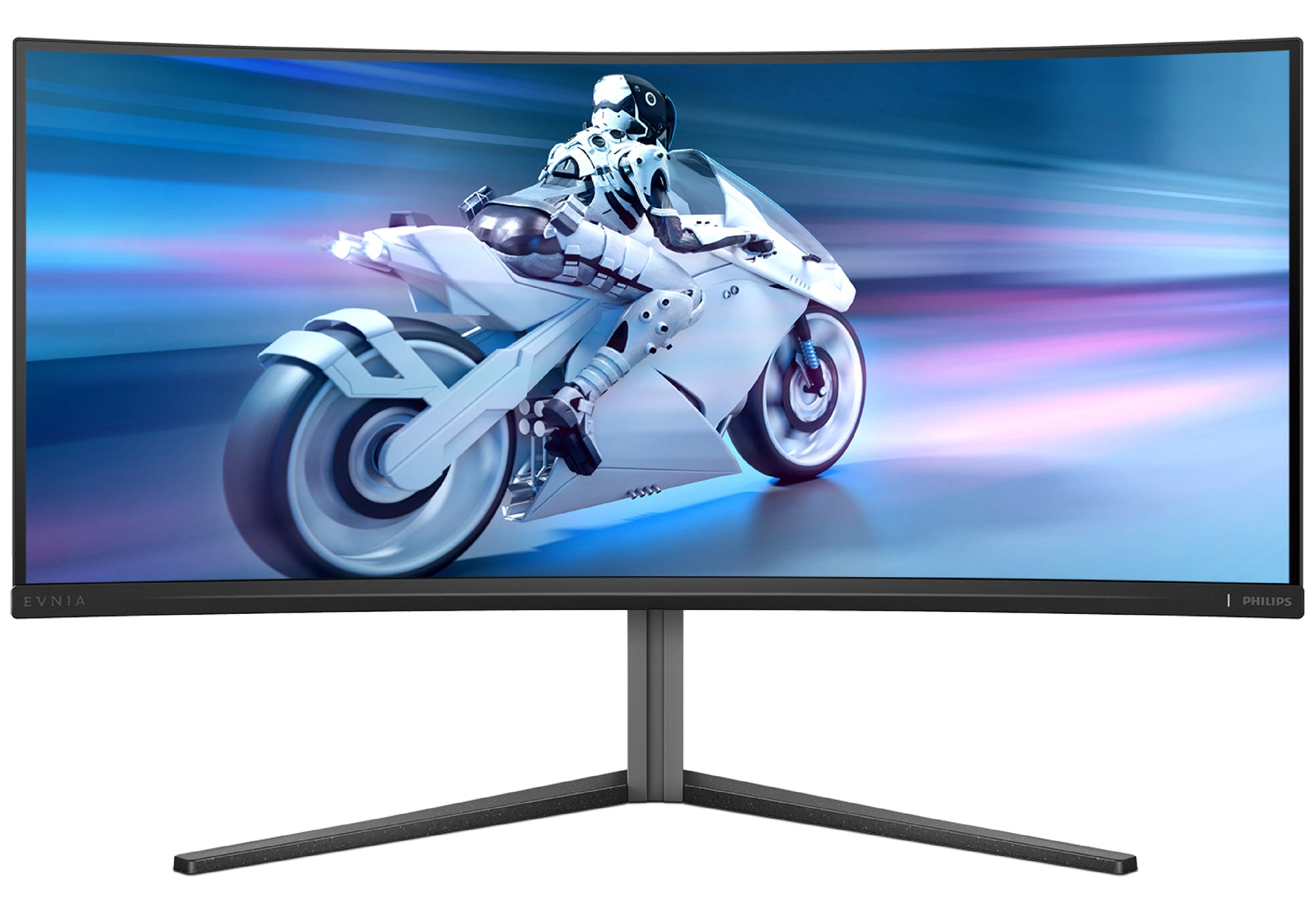 Philips Evnia 34M2C6500/00 – Monitor, 34", 450 cd/m², Gebogen, FreeSync Premium Pro, VESA 100 × 100, Weiss