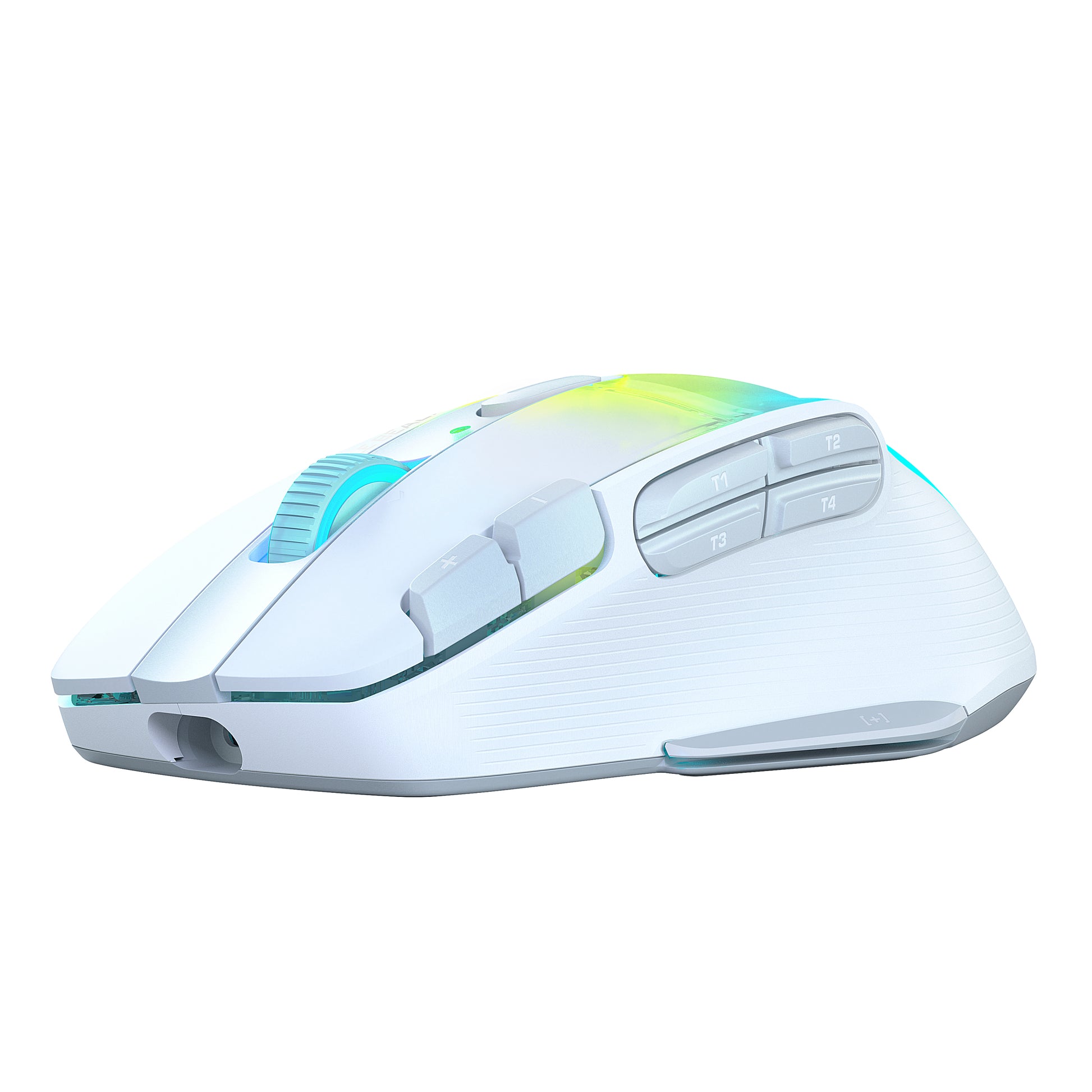 Turtle Beach Kone XP Air Gaming-Maus – kabellos, 10 Tasten, für Rechtshänder, RGB-Beleuchtung, weiss