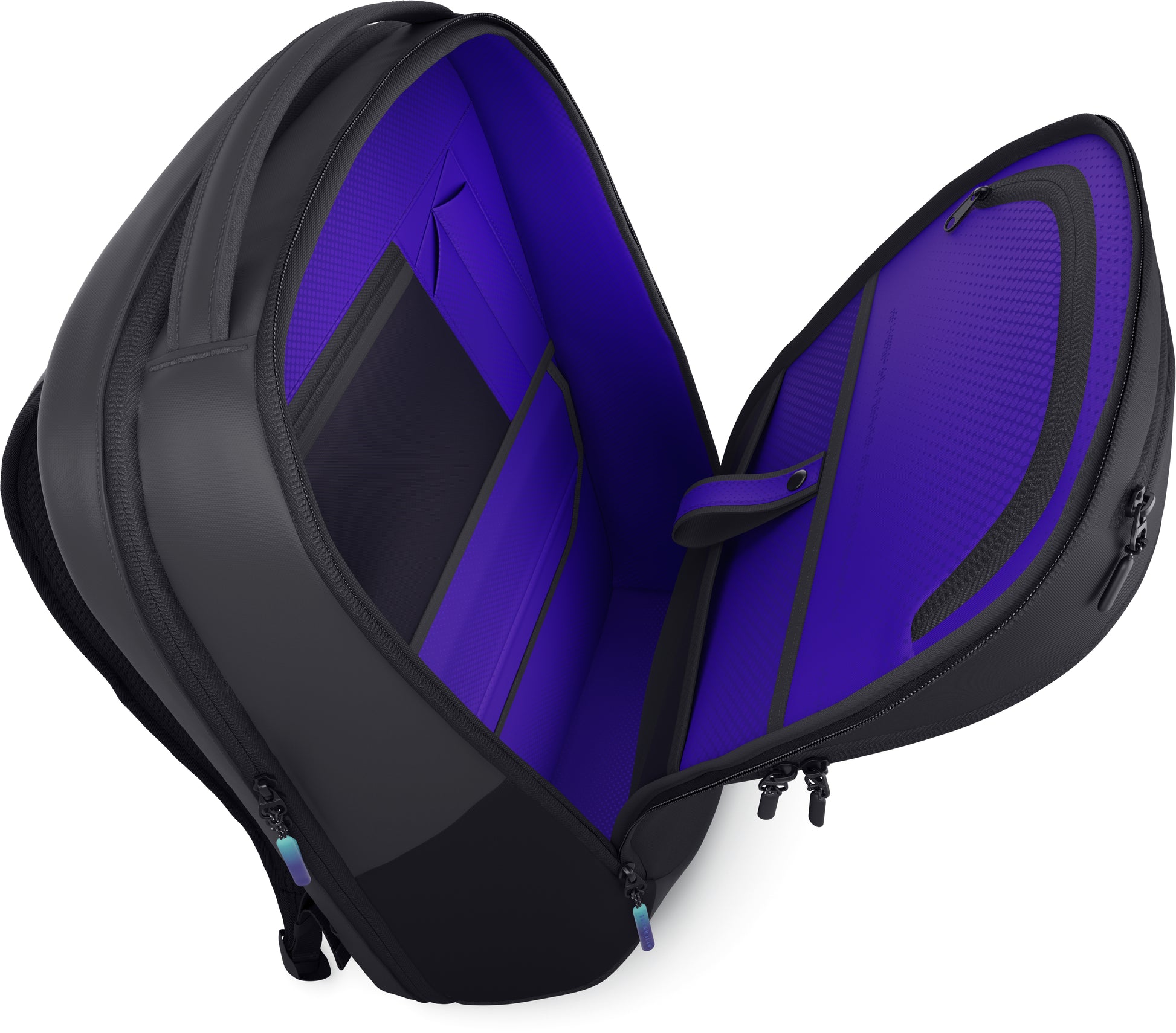 Alienware Gaming-Notebook-Rucksack AW7825P – für 18", 28 l, wasserfest – Schwarz, 360 × 500 × 240 mm