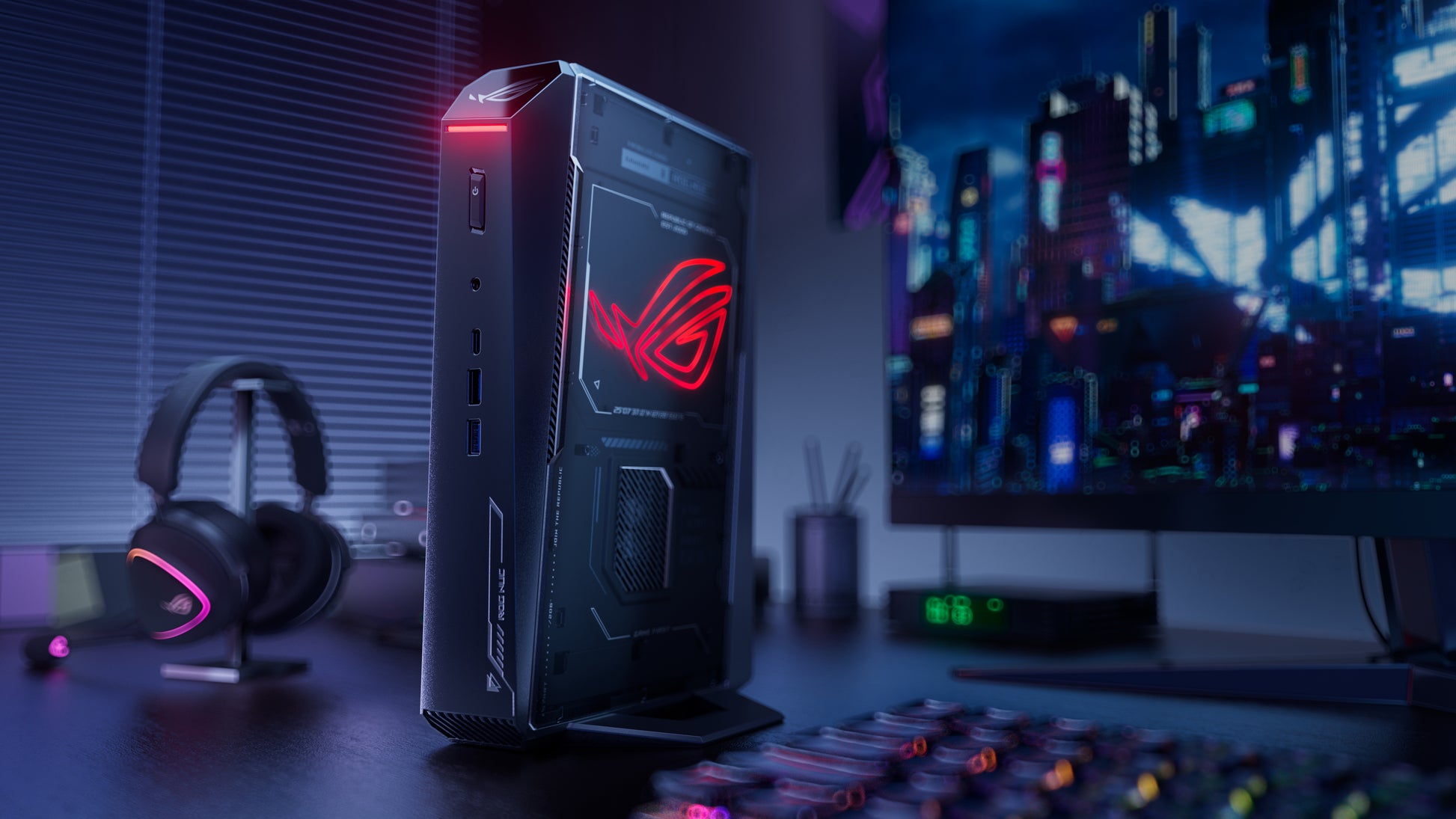 ASUS ROG NUC Micro – Intel Core Ultra 9 275HX, 32 GB RAM, 2 TB SSD, Windows 11 Home