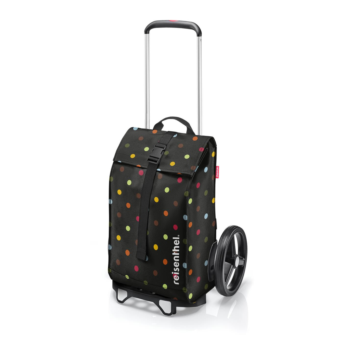 Reisenthel Stofftasche, Polyester, Motiv Punkte, 340×550×220 mm, 25 kg