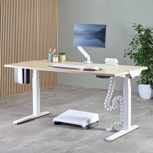 Fellowes Thin Client Halterung 100136876 – Gerätehalterung – Klemme/Durchführung – bis 15 kg – Weiss