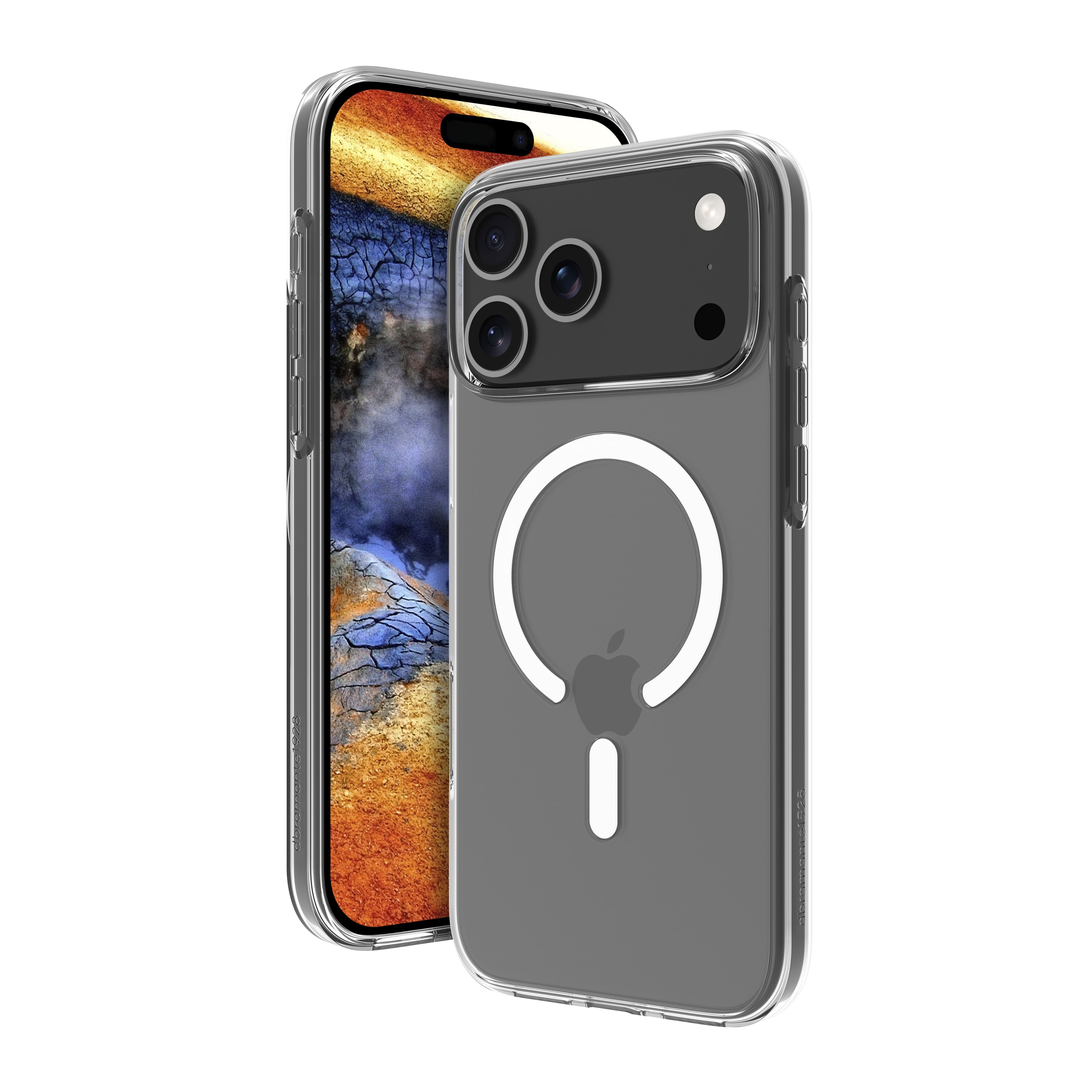 dbramante1928 Greenland Pro MS Backcover – für Apple iPhone 17 Pro Max, Kunststoff, Transparent