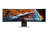 Samsung 54Suxen – Monitor, 49", 5120 × 1440 (5K), OLED, Silber