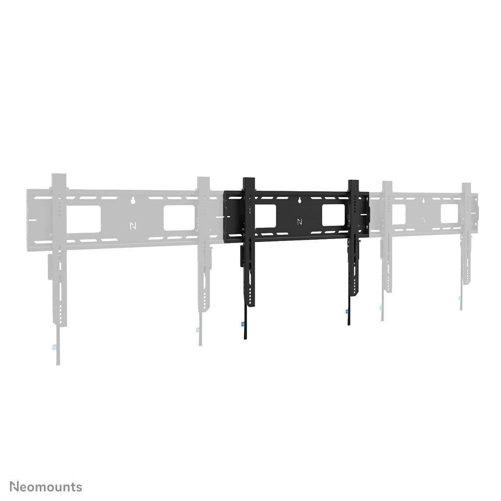 Neomounts LEVEL-750 – Wandhalterung, fix, für 42–86", VESA 100×100–600×400, bis 125 kg, schwarz
