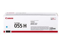 Canon Toner 055H – cyan, 5900 Seiten – für Farb-Laserdrucker/Multifunktionsgeräte