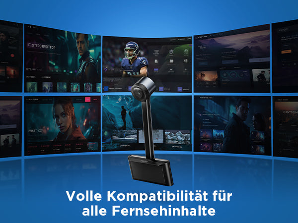 Govee Envisual H6098 TV-Backlight-Set – RGBIC, Wi‑Fi + Bluetooth – für 55–65" TVs – Schwarz