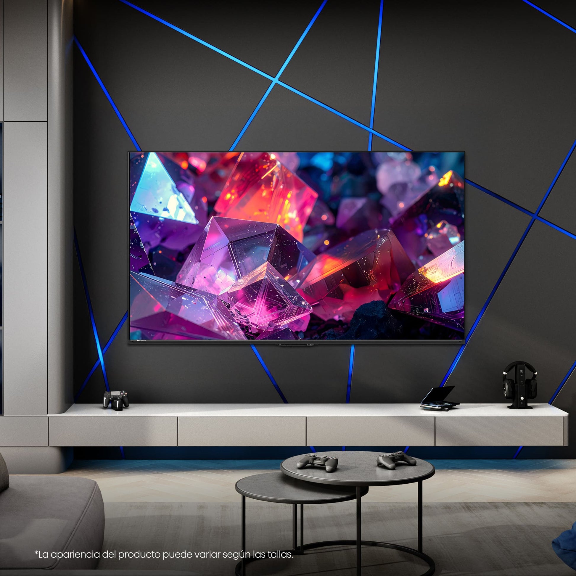 Hisense 85E7S PRO – 85" TV – 4K UHD – QLED – HomeOS U9 – 144 Hz – 400 cd/m² – HDR10+