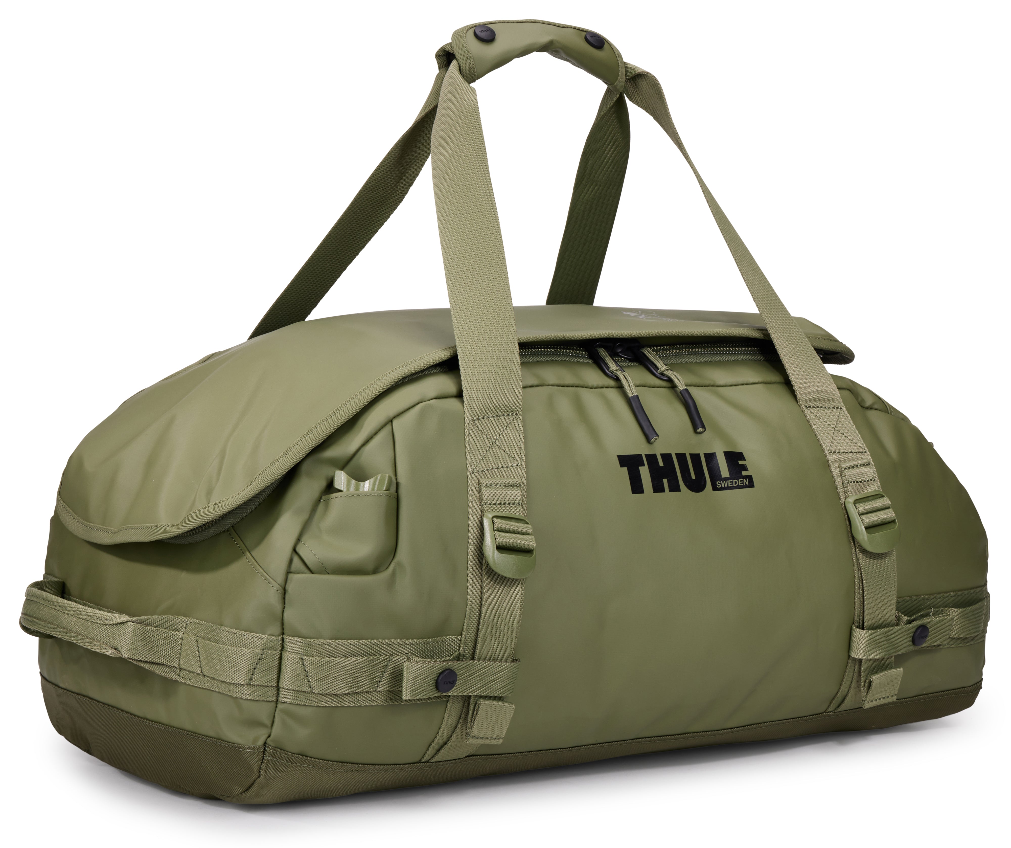 Thule Chasm – Reisetasche, 40 l, Polyester, Olive, 58 × 28 × 33,5 cm