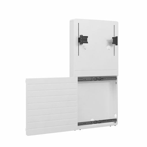 Hagor Wandlift (bodenstehend) – 75–98" – VESA 200×200–800×600 – bis 100 kg – CON-Line Big W Lift