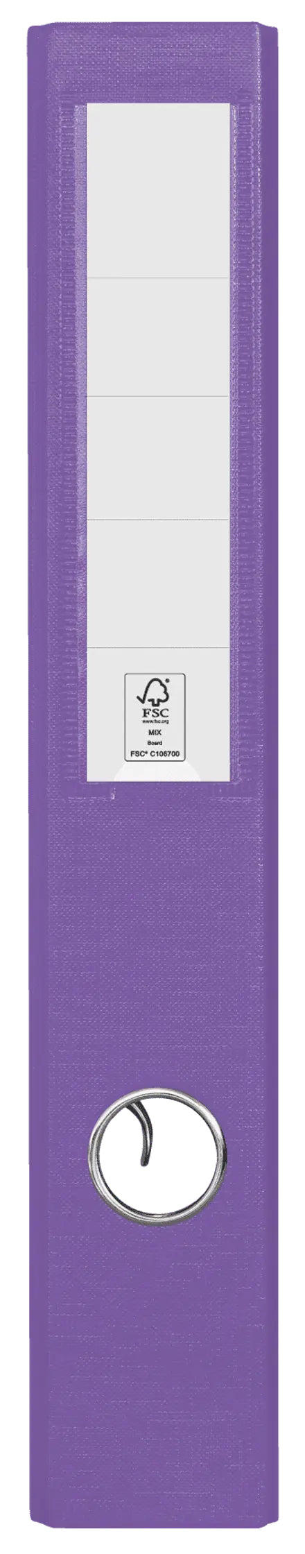 Esselte Swiss Edition ECO Ringbuch – 2-Ring – für A4 – Rückenbreite 5 cm – Violett