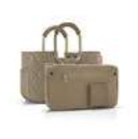Reisenthel Stofftasche, Polyester, Motiv Rhombus Olive, 400×260×200 mm