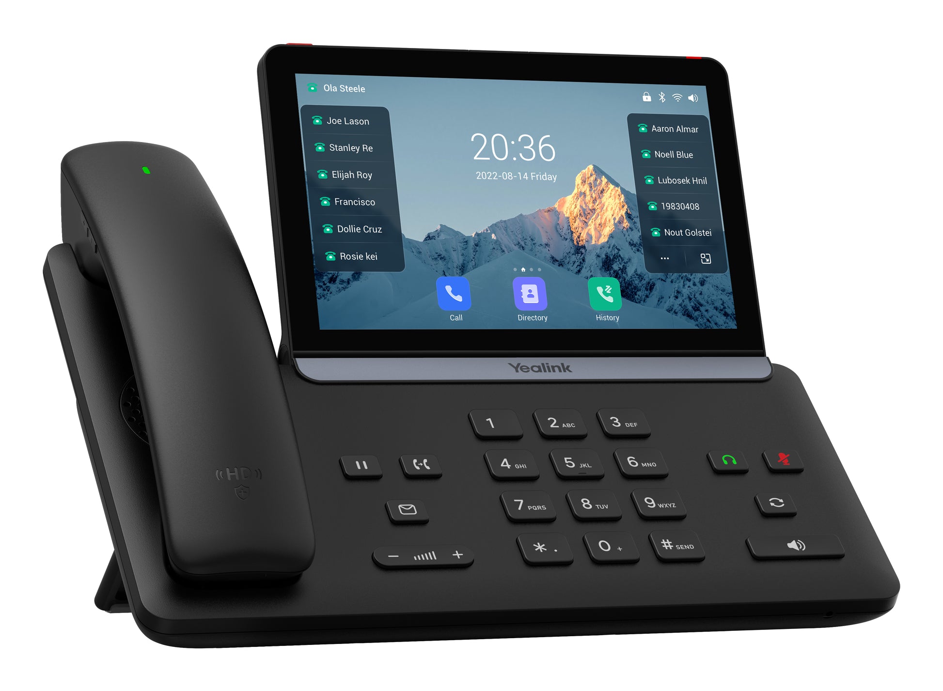 Yealink SIP-T88W Pro – WLAN-Telefon (Handgerät)