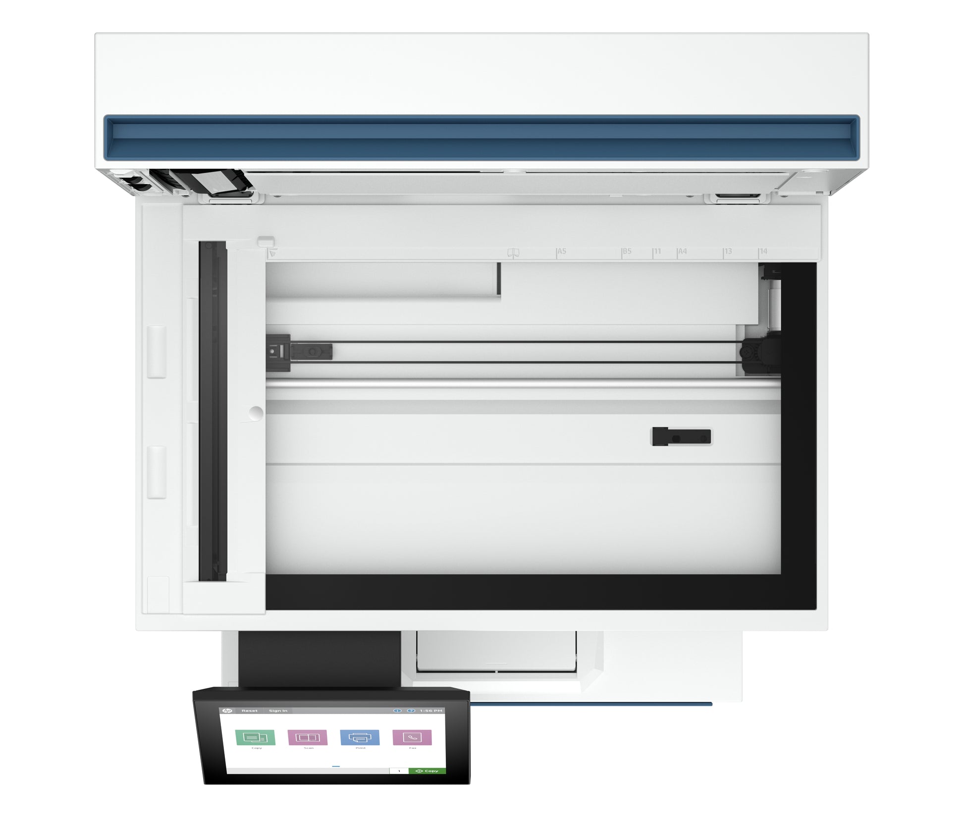HP LaserJet Enterprise MFP 6600n – Schwarz-Weiss, A4, Duplex, LAN, USB, 55 S./Min., AirPrint, Mopria