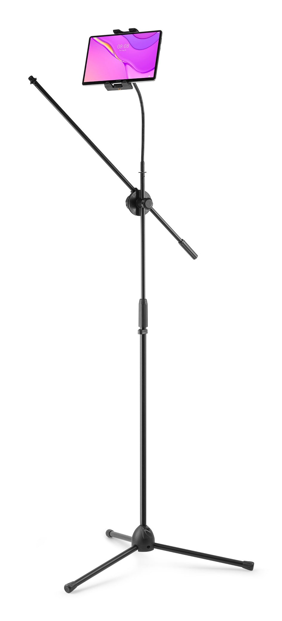 Vonyx MS10TH – Mikrofonständer – Bodenstativ, Höhenverstellbar, 92–155 cm, 1,85 kg – Schwarz