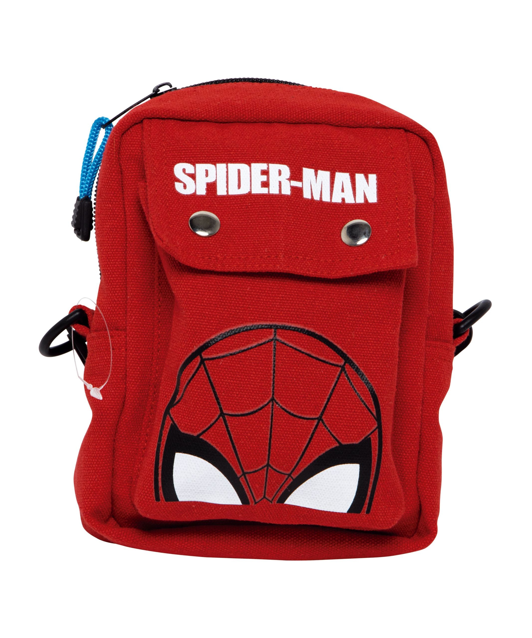 Arditex Umhängetasche – 12,5 × 17 × 7 cm – Rot, Polyester – Spiderman