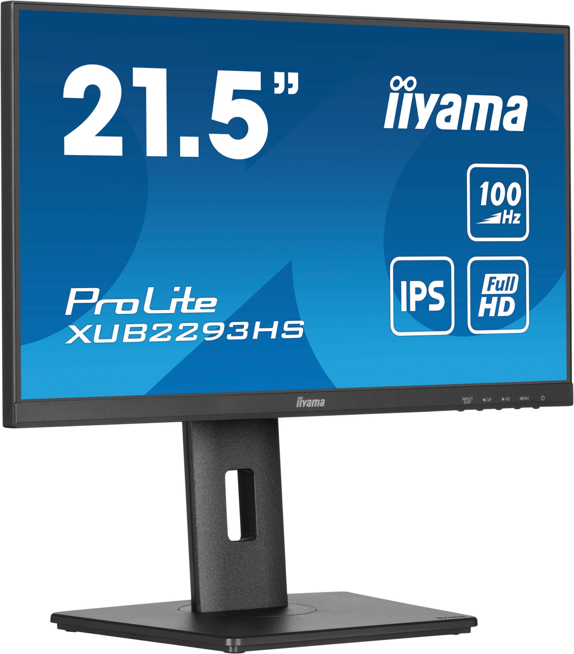 iiyama XUB2293HS-B6 – Monitor, 21,5" 1920 × 1080 (Full HD), IPS, 250 cd/m²