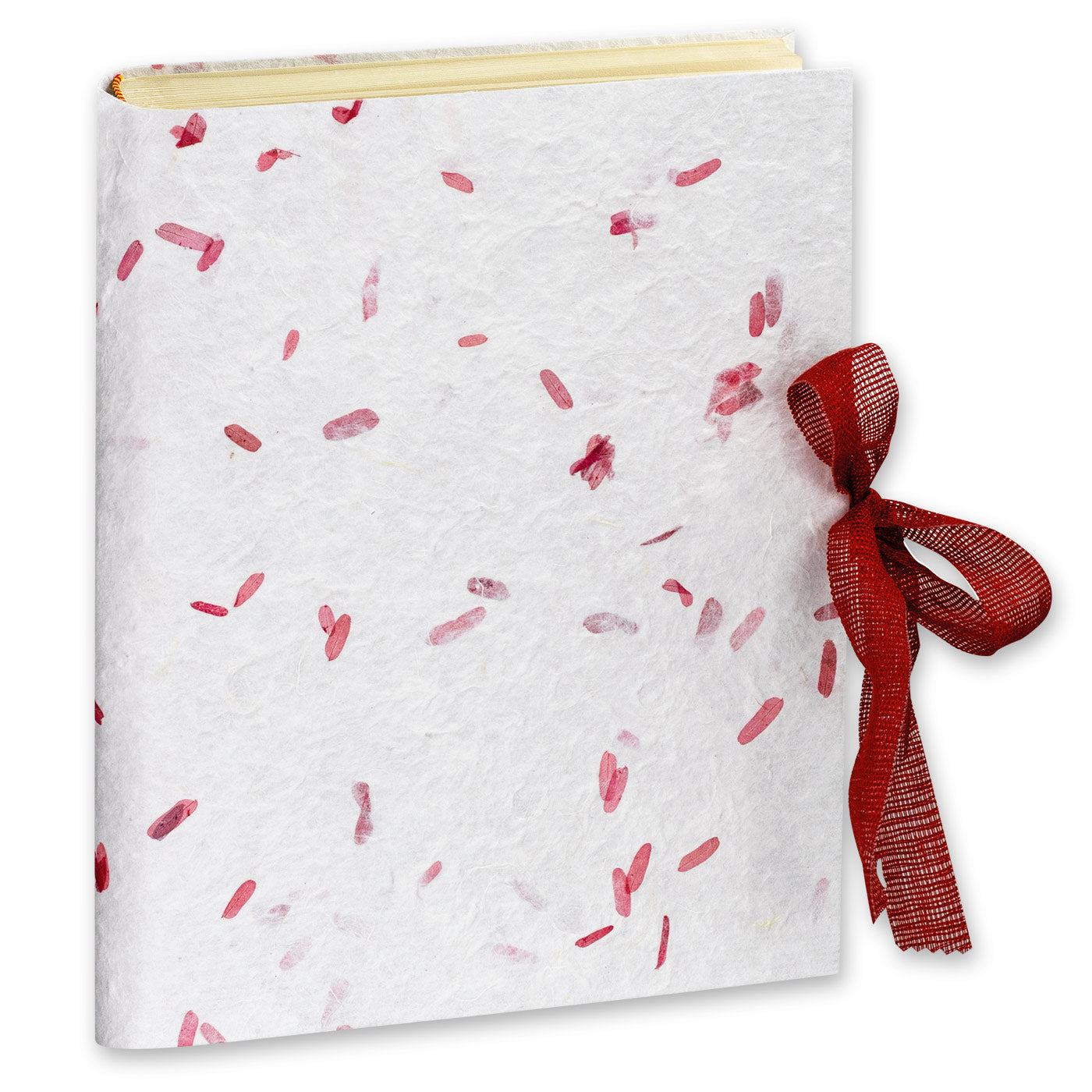 ZEP Gästebuch AGATA – 60 Seiten – 300 × 300 mm – gebunden, Pergamentpapier, weiss