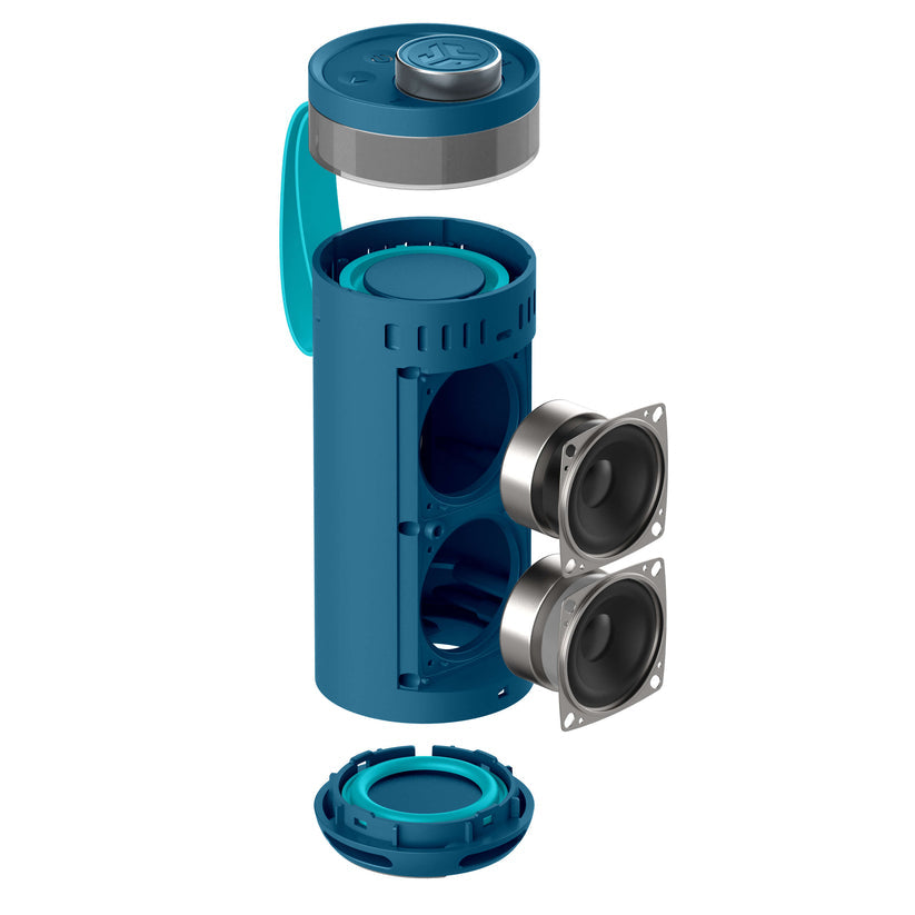JLab Go Party – Party-Lautsprecher – 10 W, RGB-LED, IP56, 16 h – Navy
