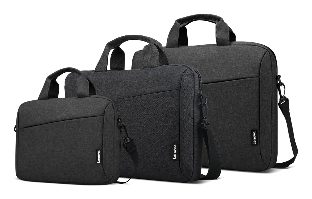 Lenovo Notebook-Tasche bis 17" – abnehmbarer Schultergurt, wasserabweisend – Schwarz