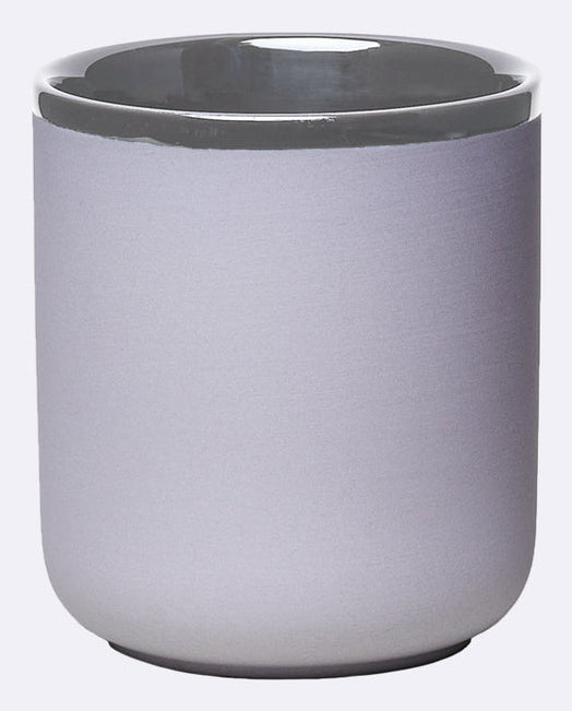 Chic-mic Teetasse – 380 ml, Porzellan, Grau, spülmaschinenfest, mikrowellengeeignet