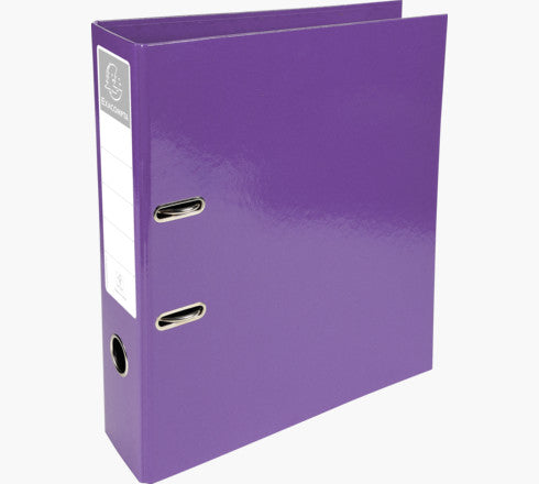 Exacompta Iderama Ordner – für A4 – Rückenbreite 7 cm – Violett