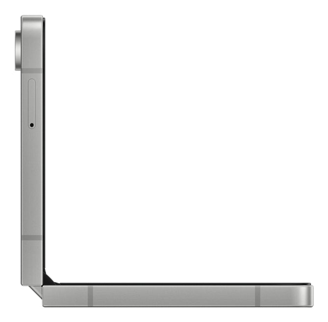 Samsung Galaxy Z Flip6 – silber, 6,7", 2640 × 1080, Android 14, 512 GB, 12 GB, Dual-SIM, 5G, NFC, wasserfest