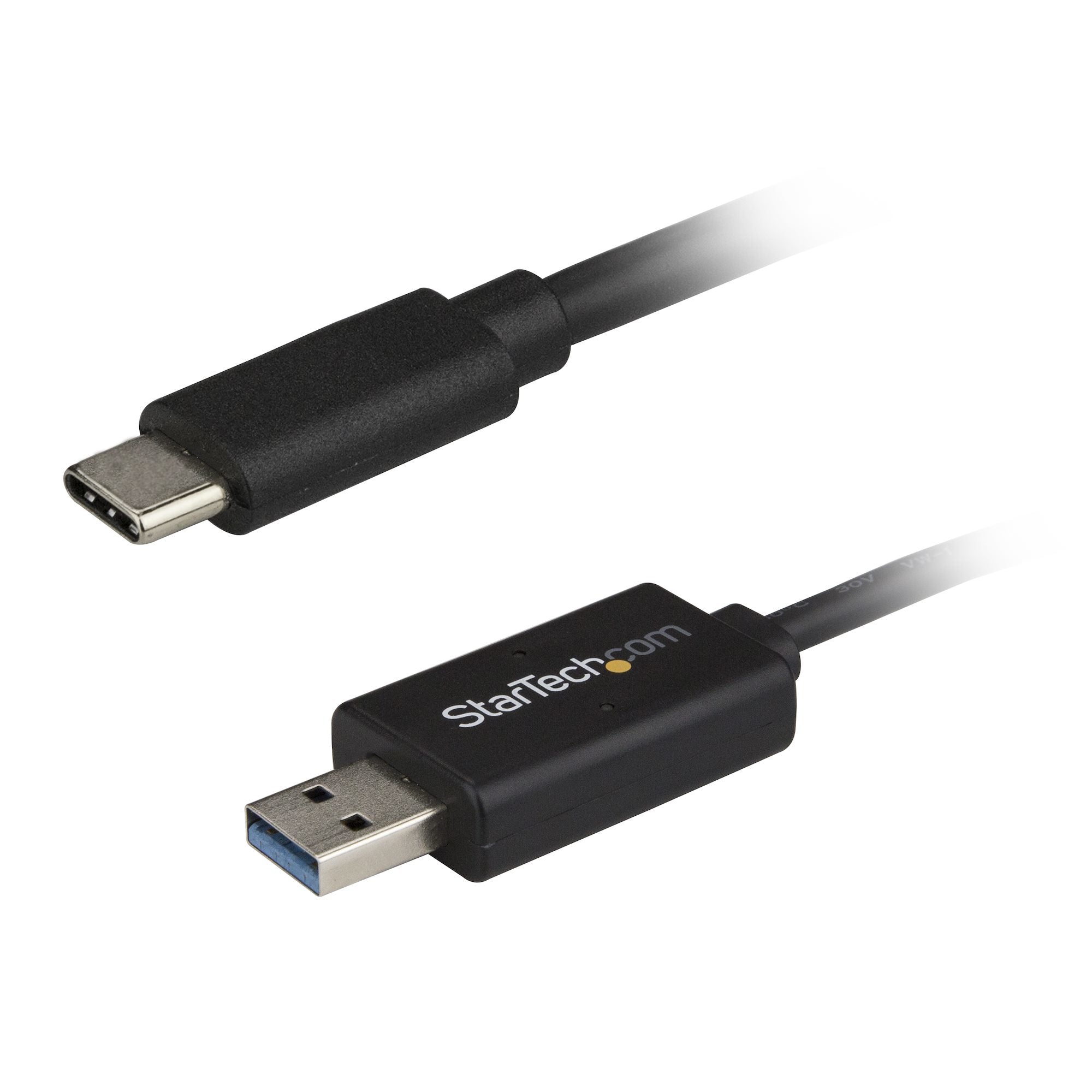 StarTech.com USB-Kabel – USB-A auf USB-C – USB 3.2 Gen 1 (5 Gbit/s) – 2 m – Schwarz – für Mac und Windows
