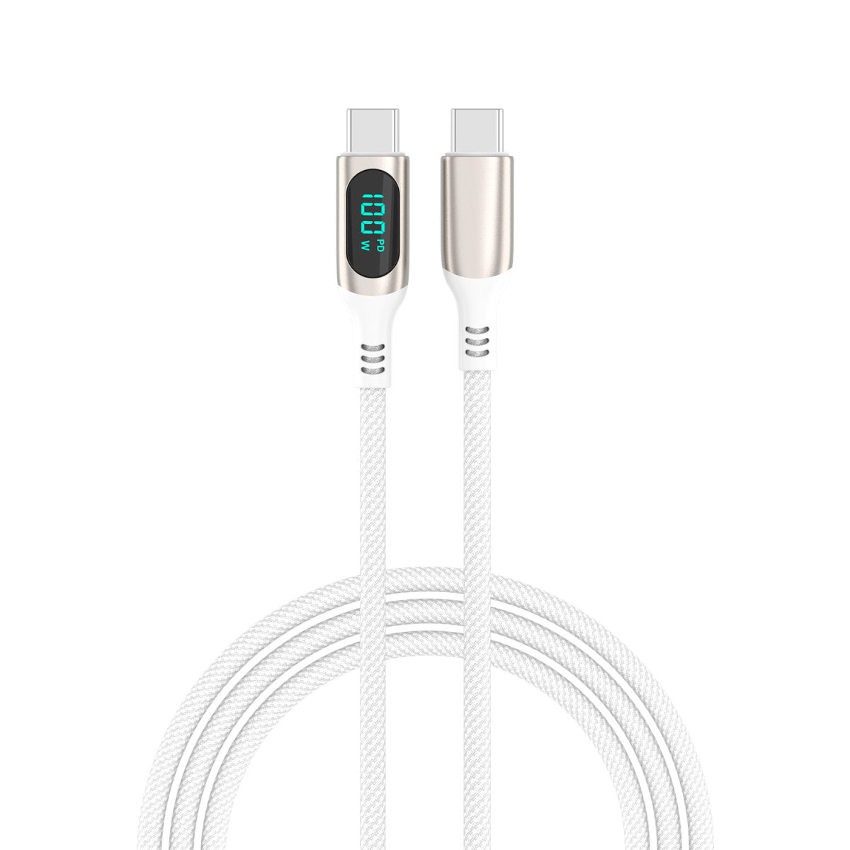 4smarts USB-C auf USB-C Kabel – USB 2.0 (480 Mbit/s) – 3 m – PD 100 W – Geflochten