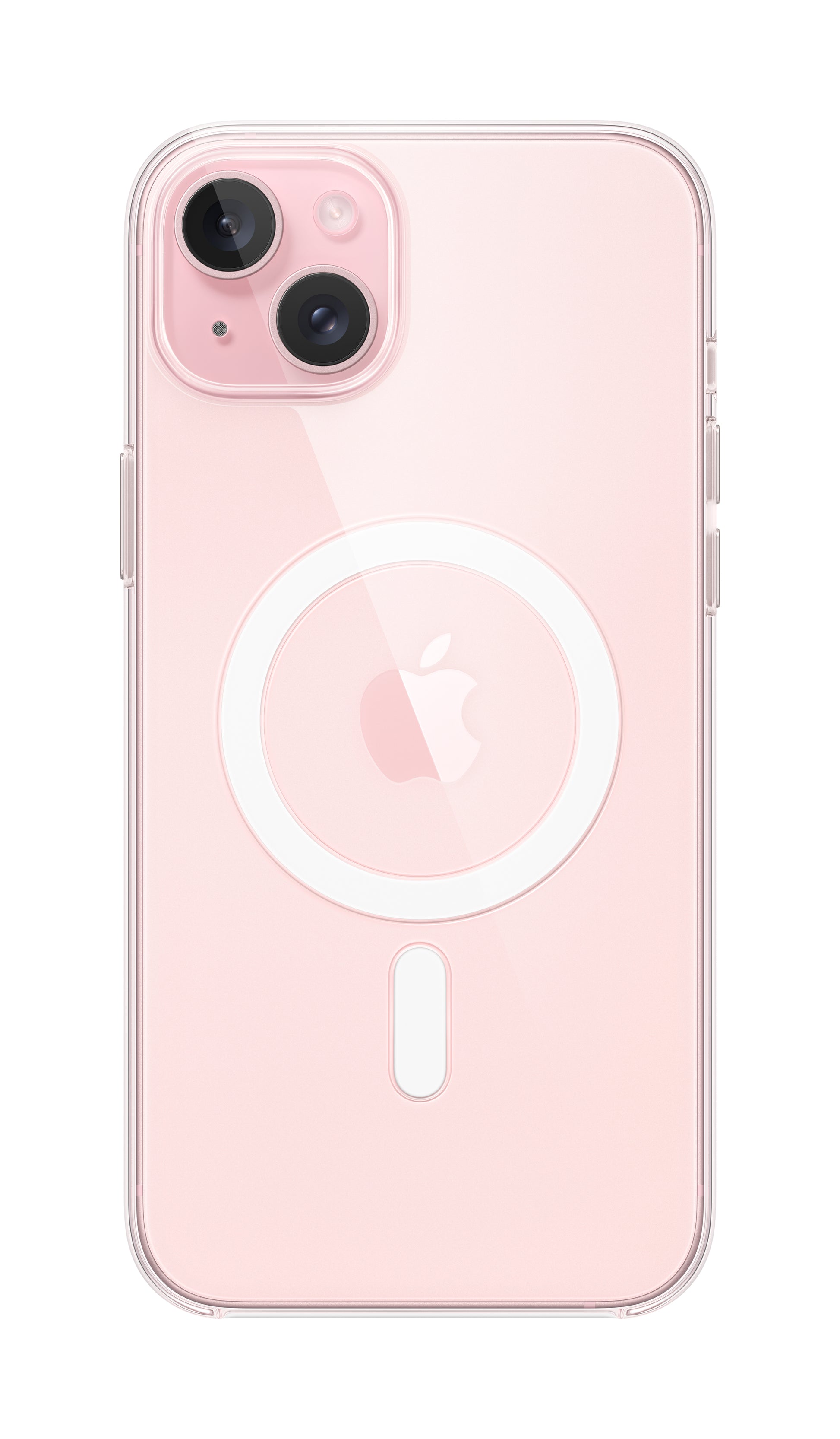 Apple Backcover – für Apple iPhone 15 Plus – transparent – MagSafe-kompatibel