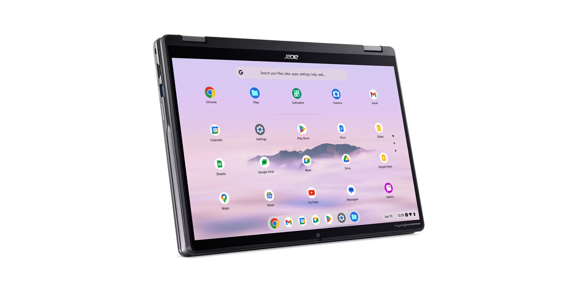 Acer Chromebook Plus Spin 514 – Wi‑Fi, Bluetooth, USB‑C – Netzteil 65 W – 320 × 231,1 × 20,9 mm