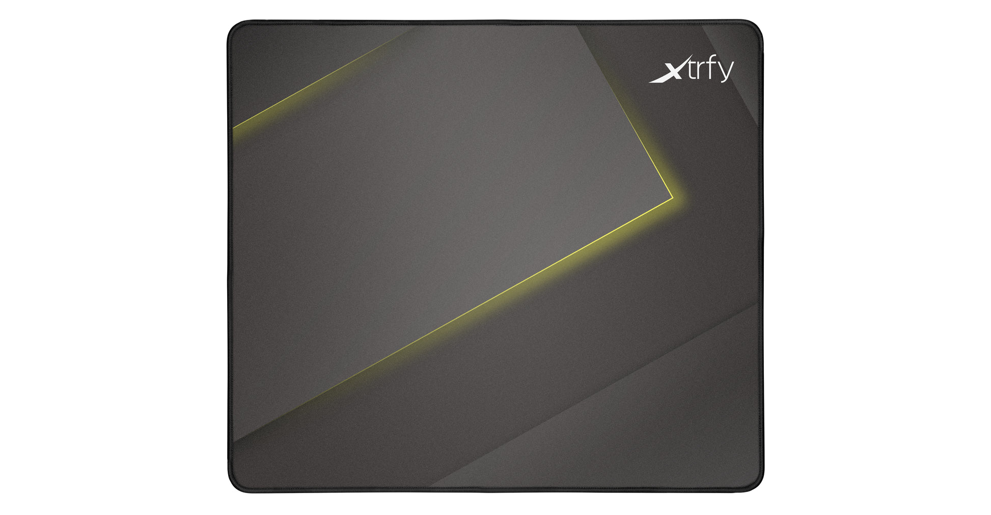 CHERRY XTRFY GP1 Large – Gaming-Mauspad – 460 × 400 mm, Stoff/Gummi, Schwarz