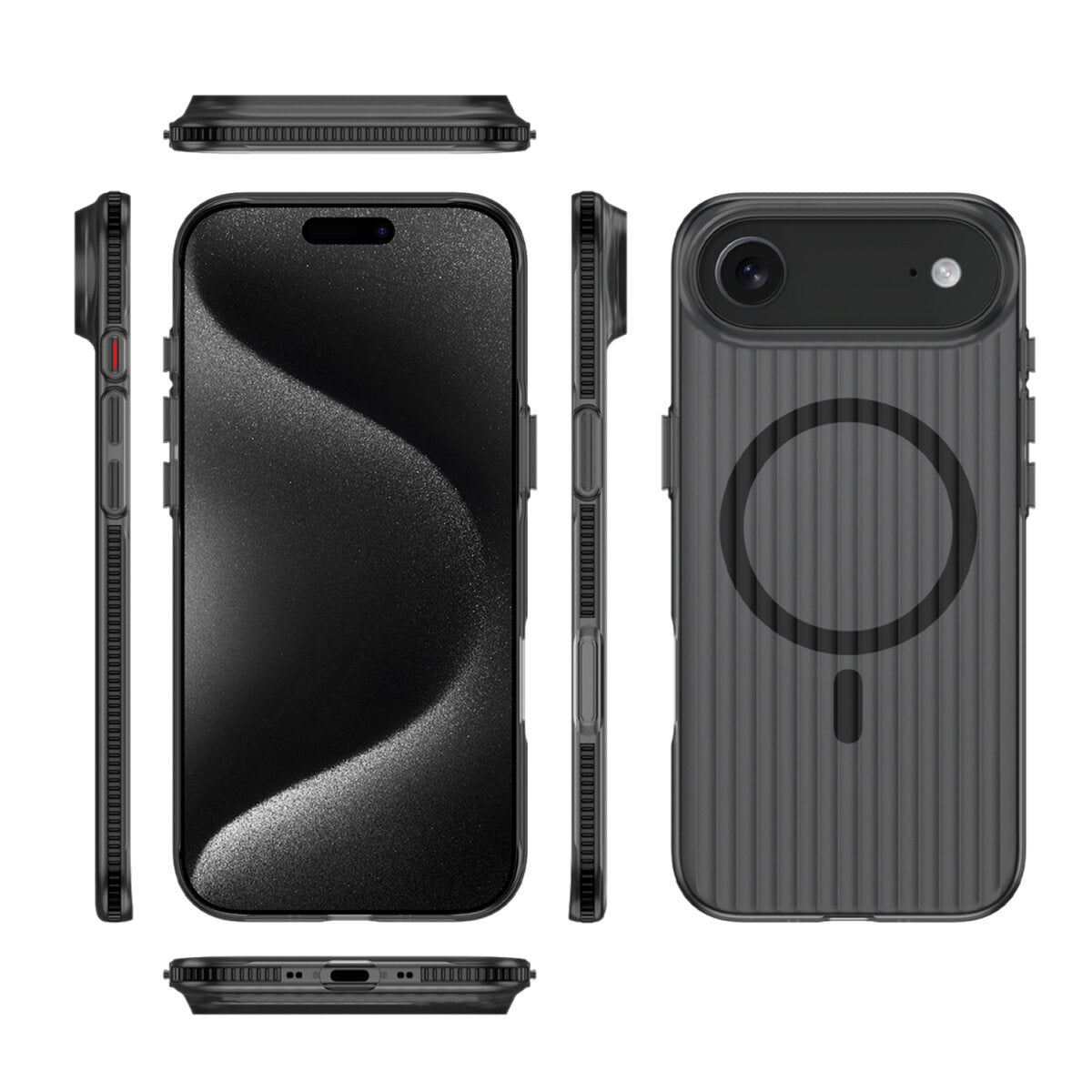 4smarts Aero – Backcover – für Apple iPhone 17 Air, MagSafe, PC, Transparent