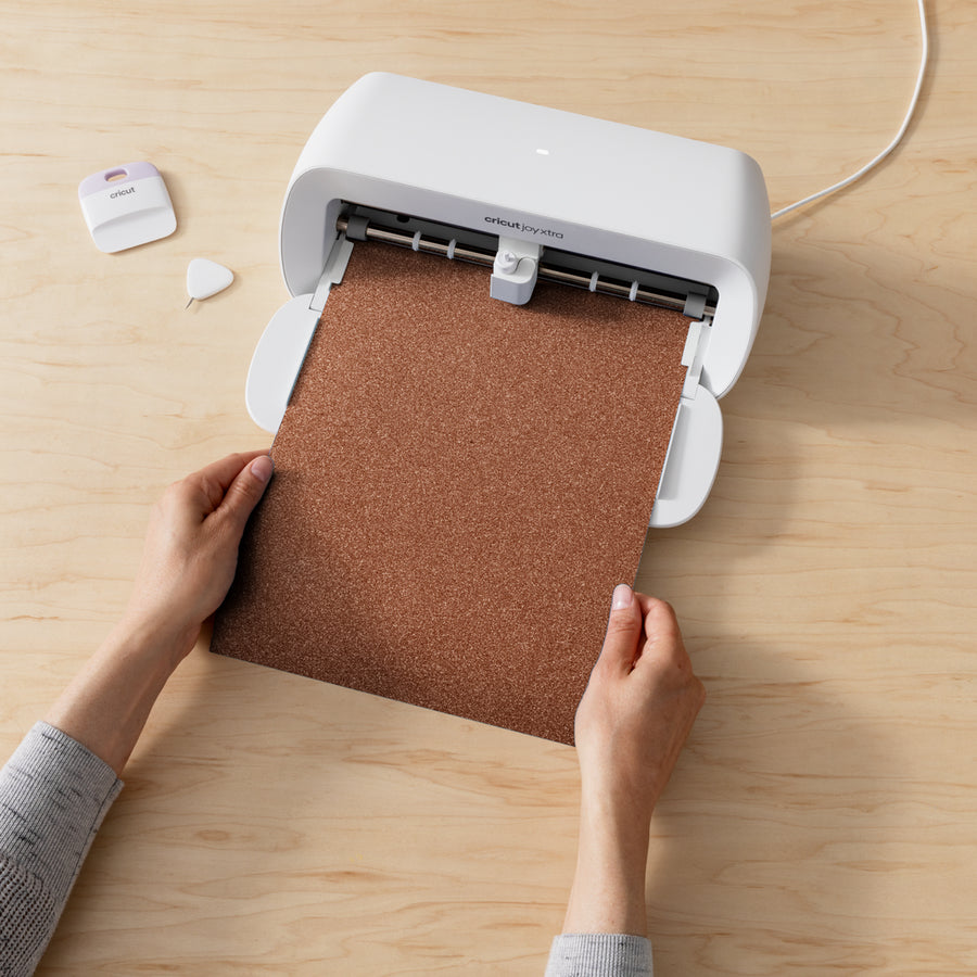 Cricut Aufbügelfolie – 3 Bögen – Koralle, Minze und Rotgold – 241 × 305 mm – für Joy Xtra Schneideplotter