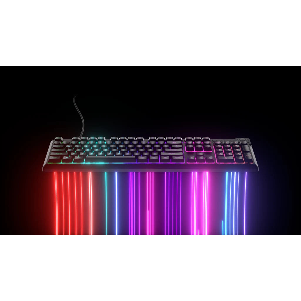 Corsair K55 CORE RGB – Gaming-Tastatur – Mechanisch, RGB – Kabelgebunden, USB-A – QWERTZ (CH) – Schwarz
