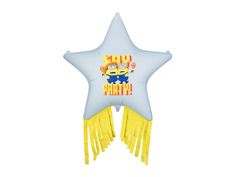 PartyDeco Folienballon Minions – mehrfarbig – 72 × 72 cm – Folie – 1 Stk