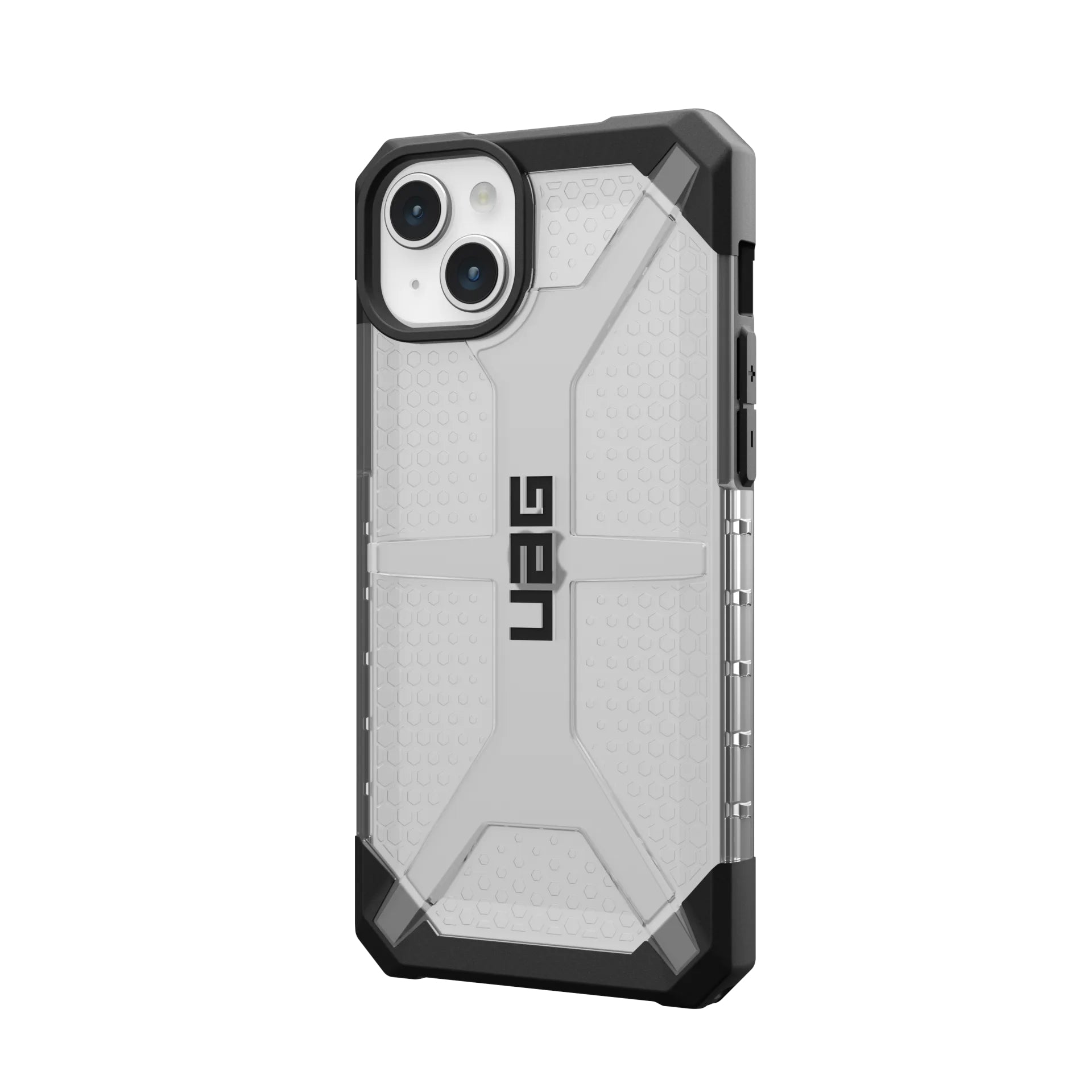 Urban Armor Gear UAG Plasma Ice – Rückcover – für Apple iPhone 15 Plus – MagSafe, TPU, Transparent, bis 4,8 m sturzsicher